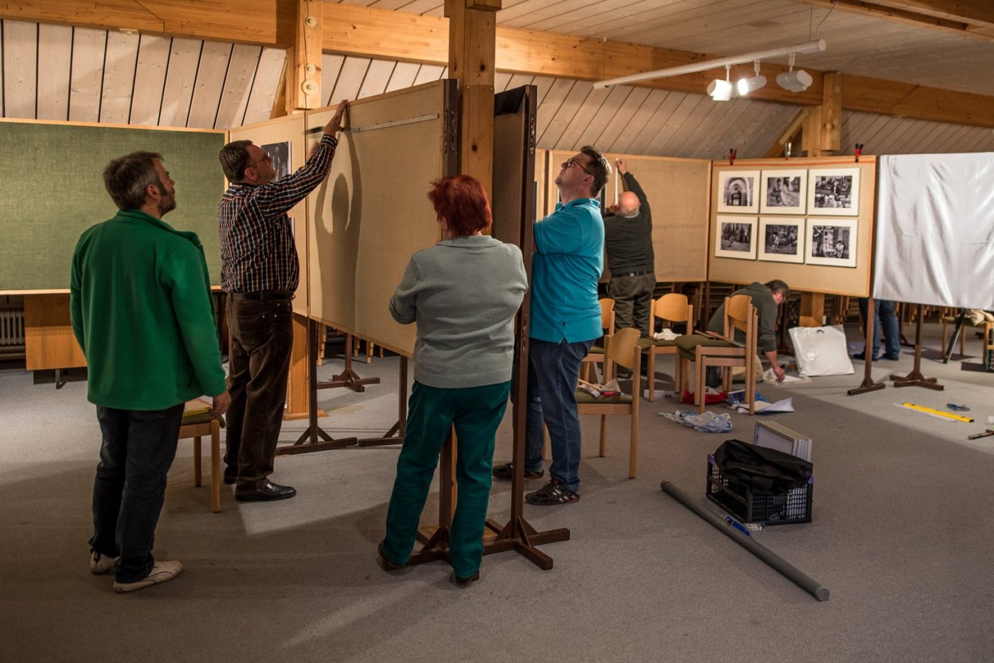 Aufbau - Foto: Friedrich Weigel