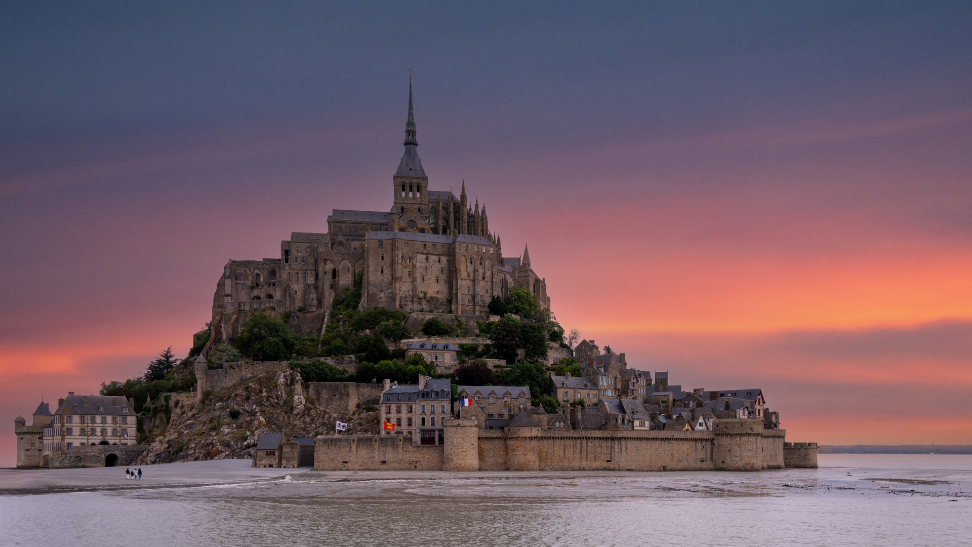 Mont Saint Michel - Annahme für Johannes Heumann