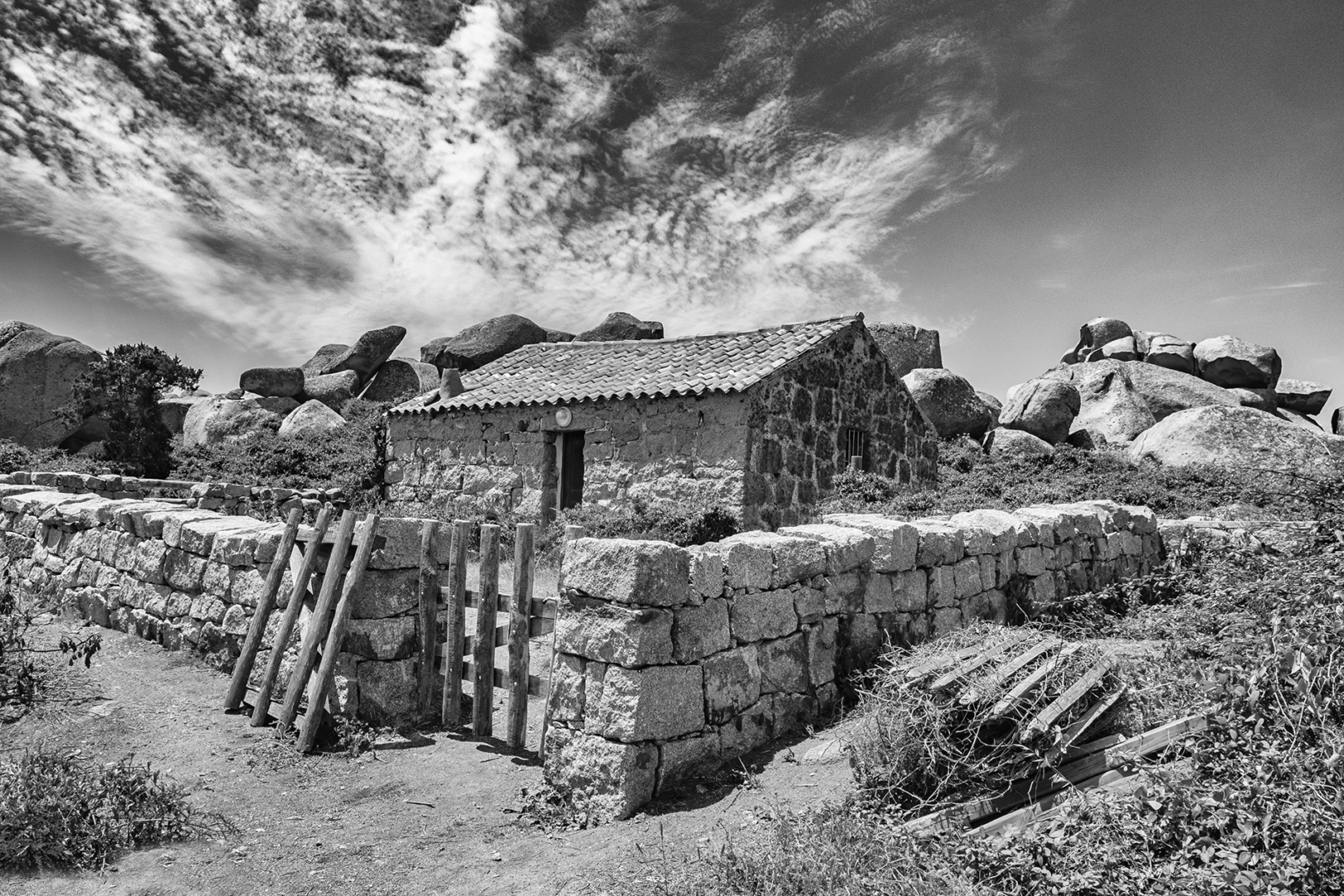 Feldscheune - Foto: Oswald Engelhardt