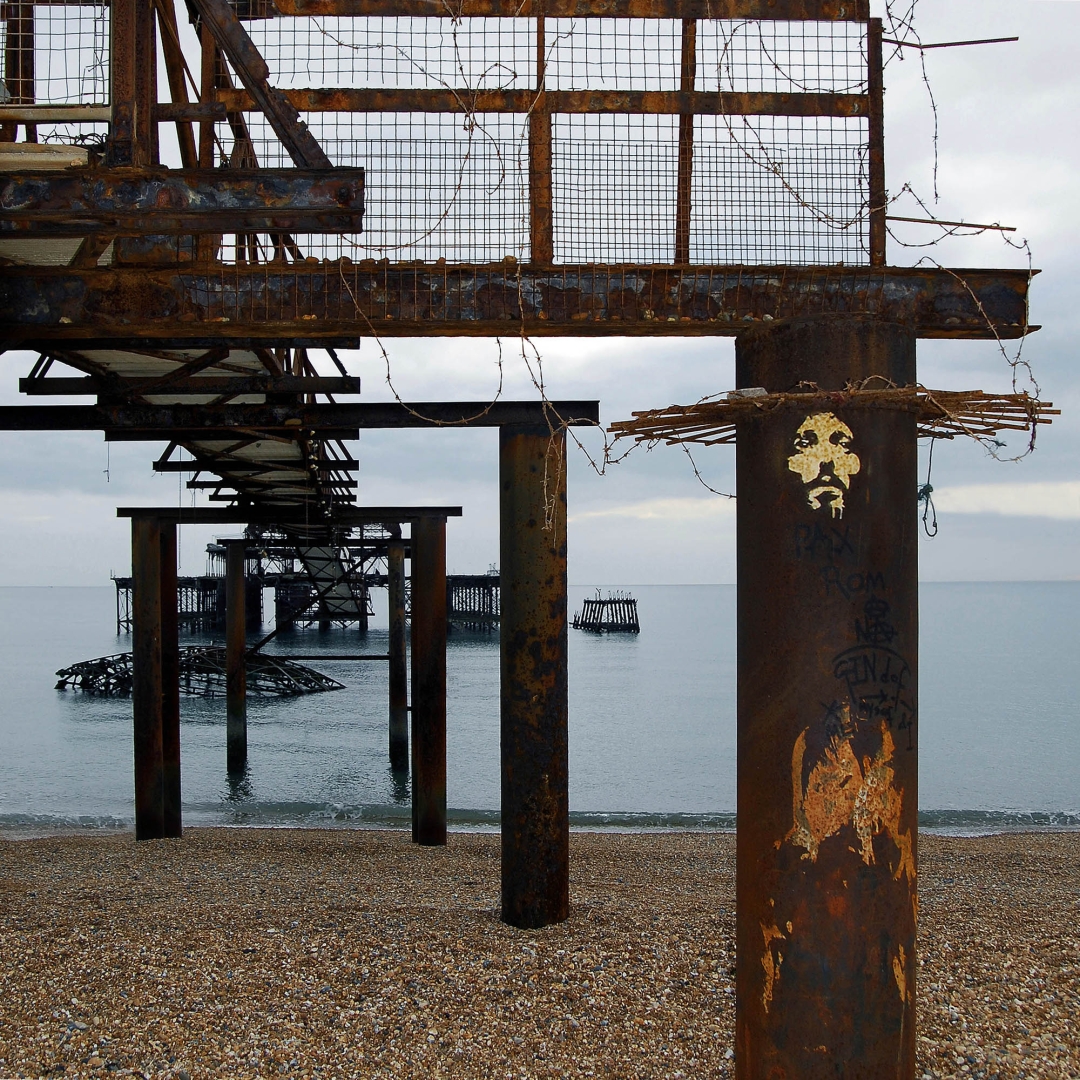 Alte Seebrücke Brighton - von Karl Eißner