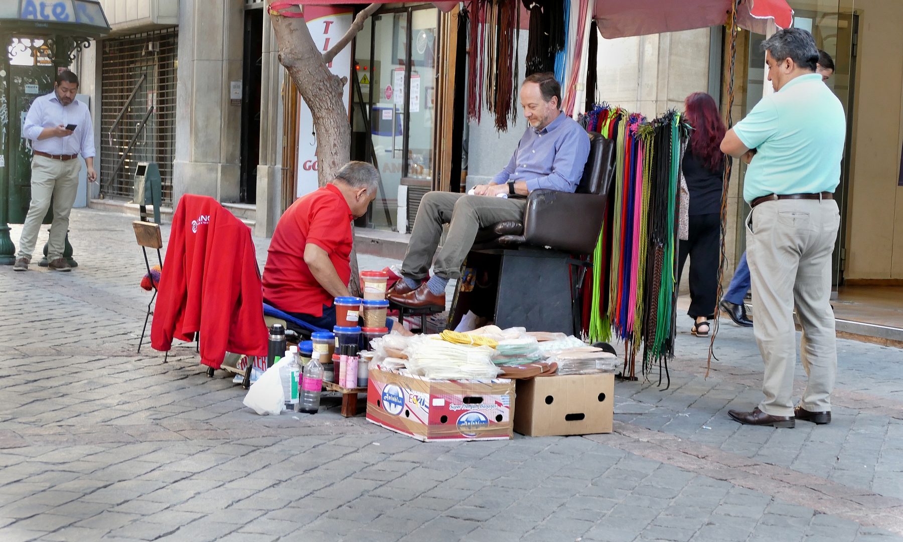 Der Schuhputzer - Foto: Erich Hacker