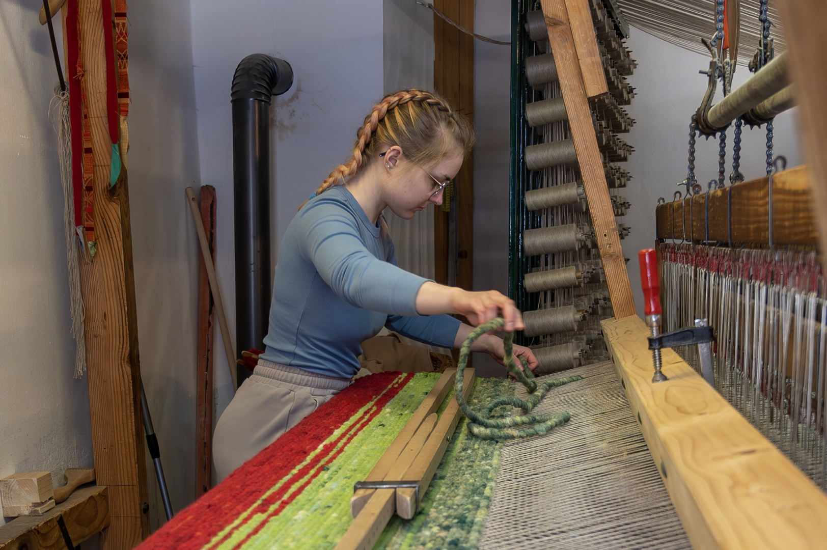 Handweberei - Foto: Sieglinde Hankele
