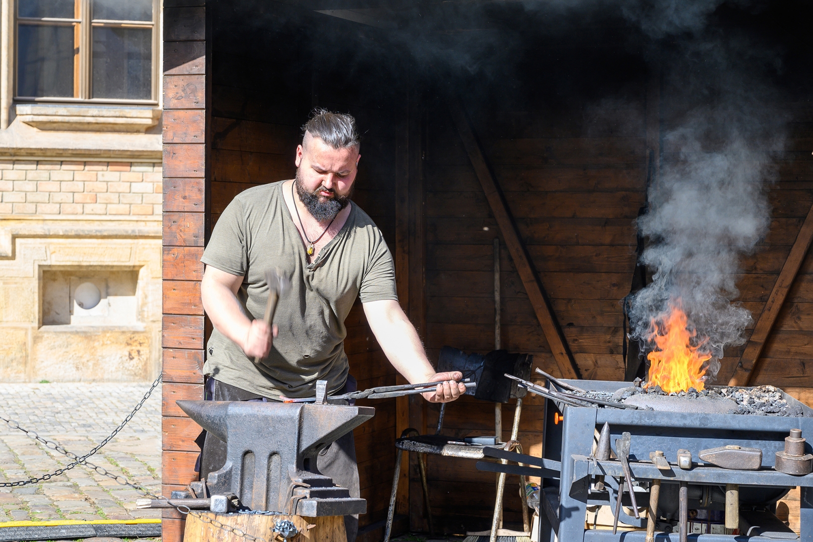 Schmieden - Foto: Sieglinde Hankele