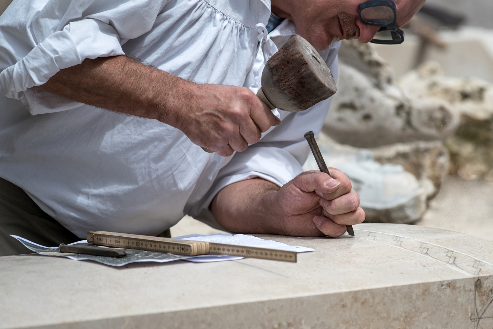 Der Steinmetz - von Friedrich Weigel