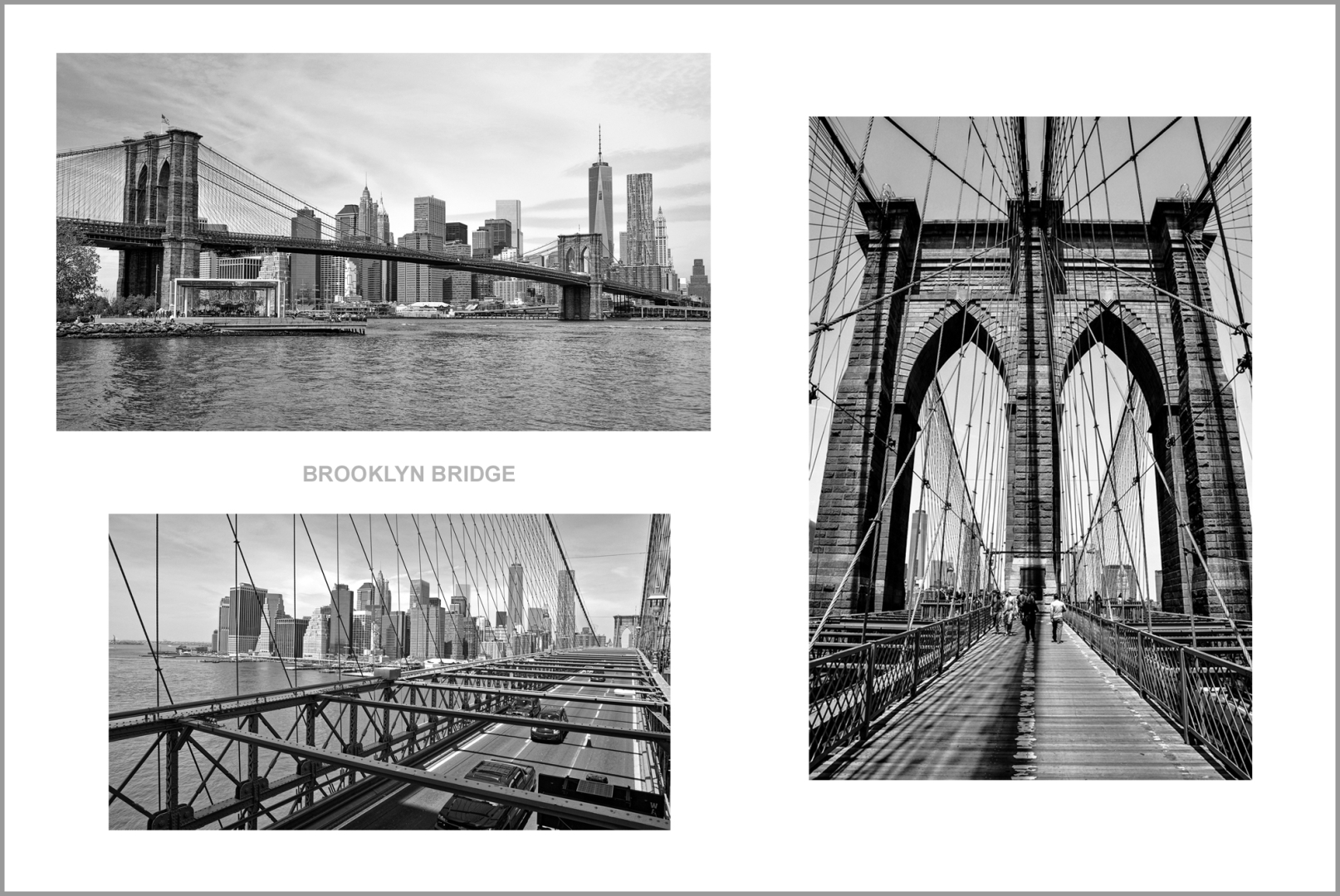Brooklyn Bridge - von Friedrich Weigel