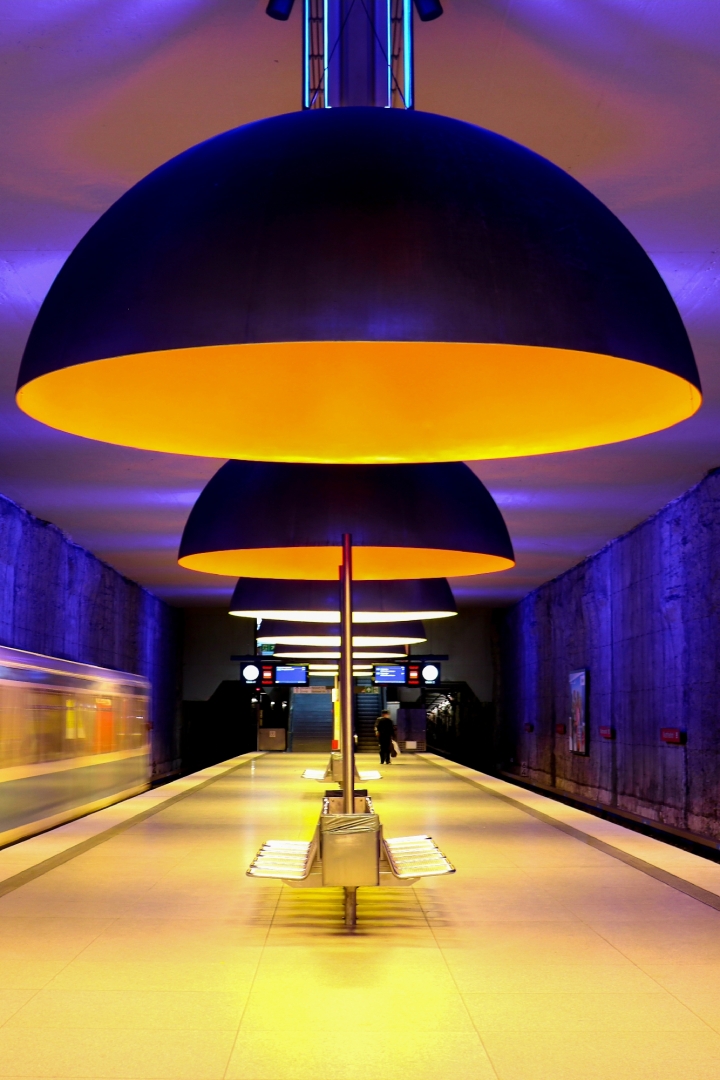 U-Bahnhof Westfriedhof - von Tanja Birmann