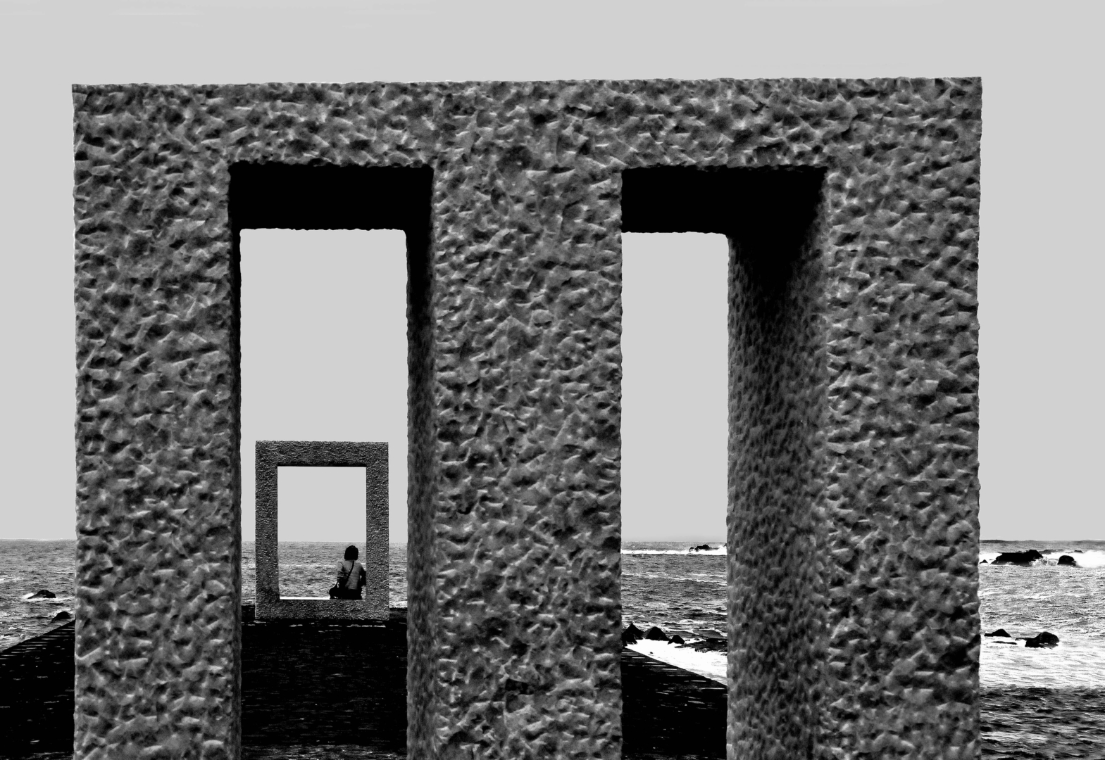 Blick ins Meer - Foto: Karl Eißner