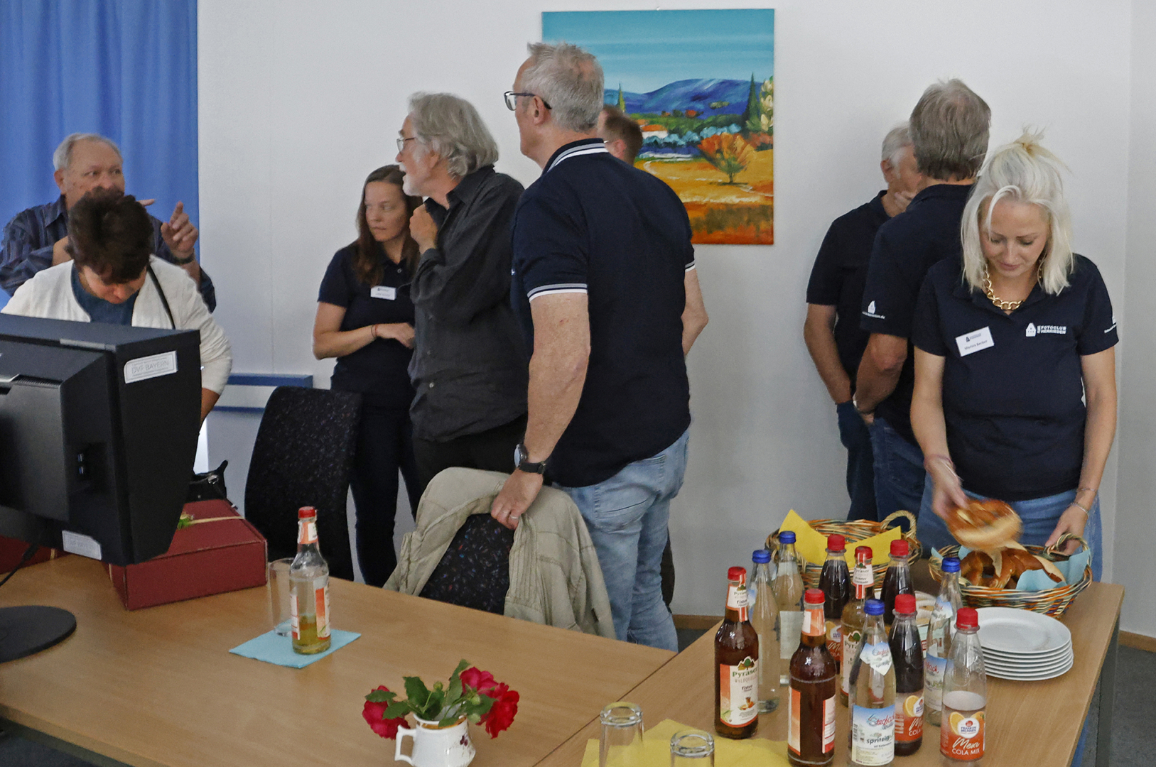 Öffentliche Jurierung im Konferenzraum der Merlin Malerwerkstätten GmbH - Foto: Günther Holzinger