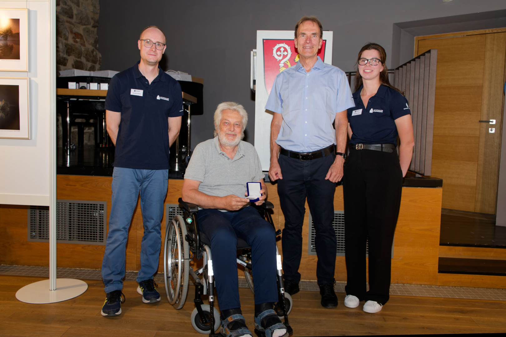 Medaille für Stefan Kaspar
