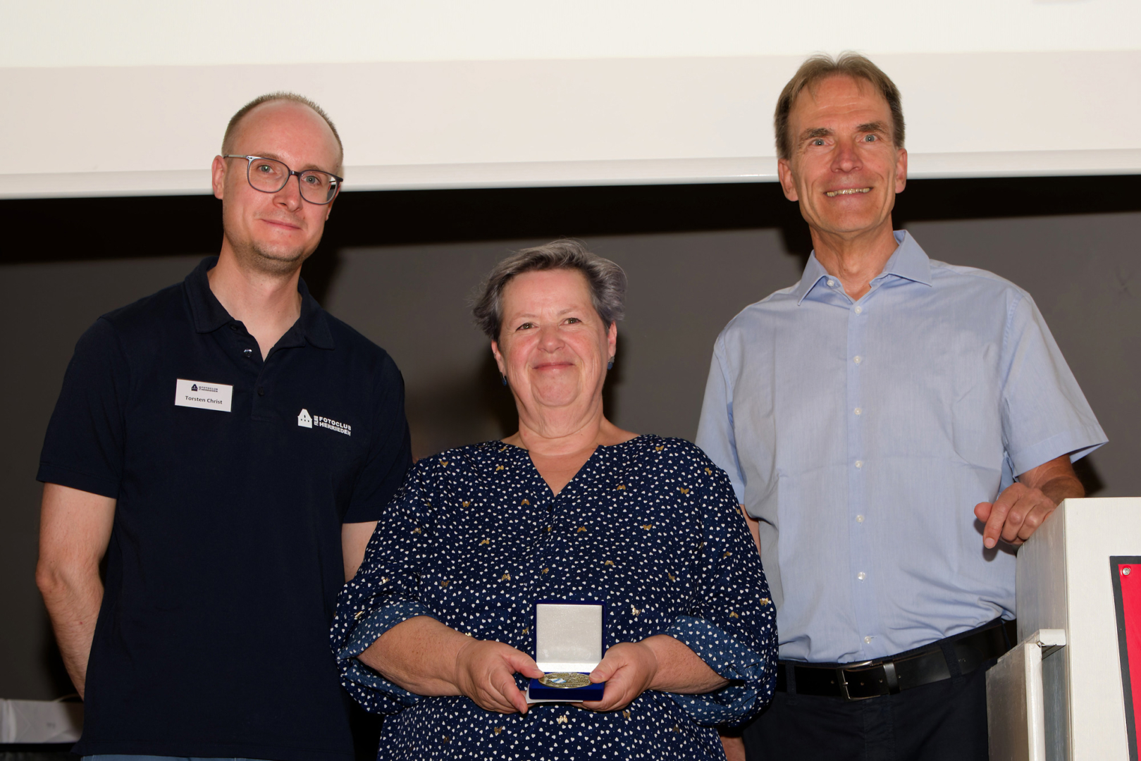 Medaille für Christine Shabaan