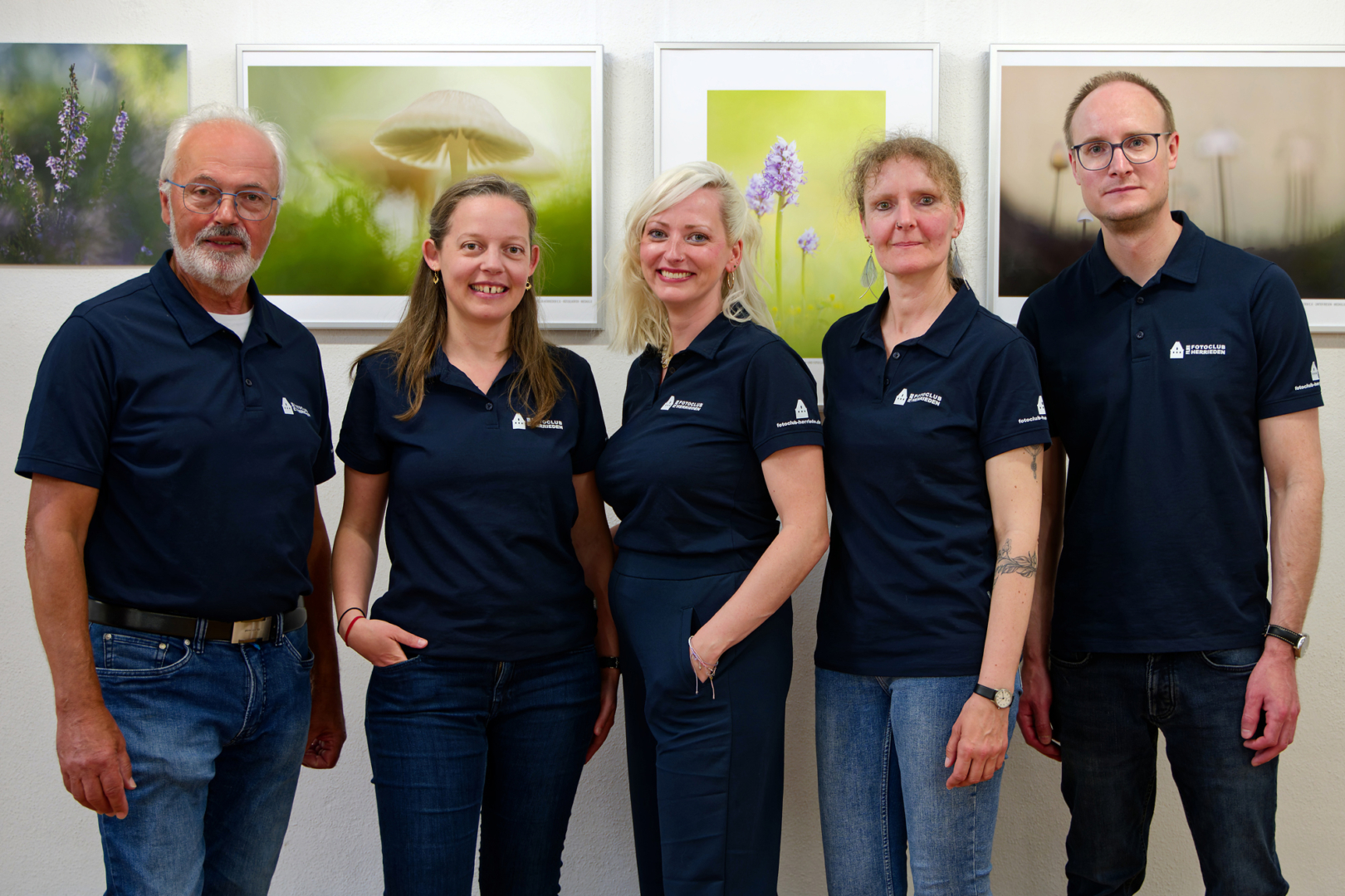 Vorstandsteam 2026 im Jubiläumsjahr, von links: Jürgen Maicher, Edith Sichtar, Marina Becker, Susanne Deinhardt, Torsten Christ - Foto: Friedrich Weigel
